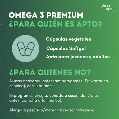 Pack 2x Omega 3 Premium