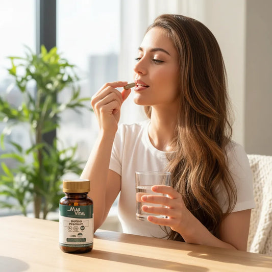 Biotina Premium - Solución capilar, Piel y Uñas | 60 cápsulas
