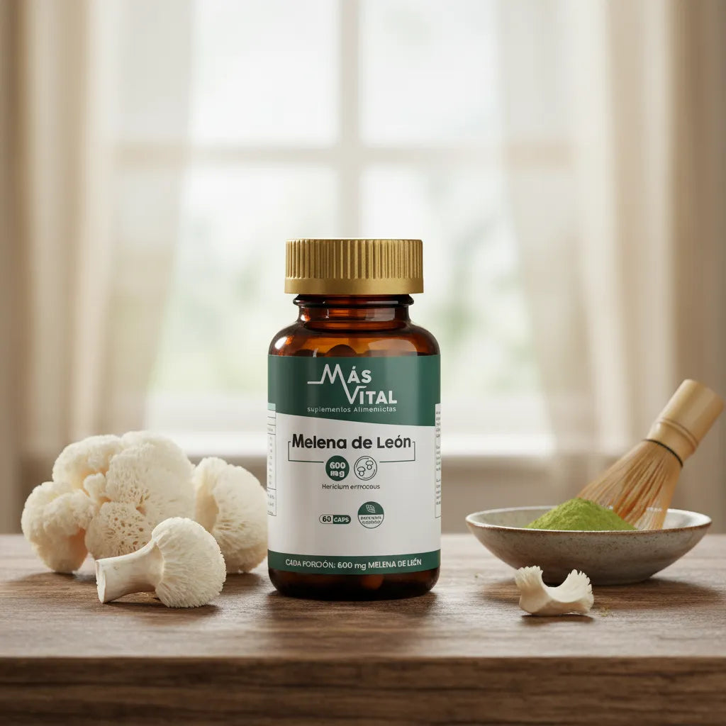 Melena de León 600 mg | 60 cápsulas