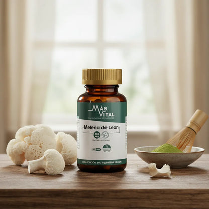 Melena de León 600 mg | 60 cápsulas