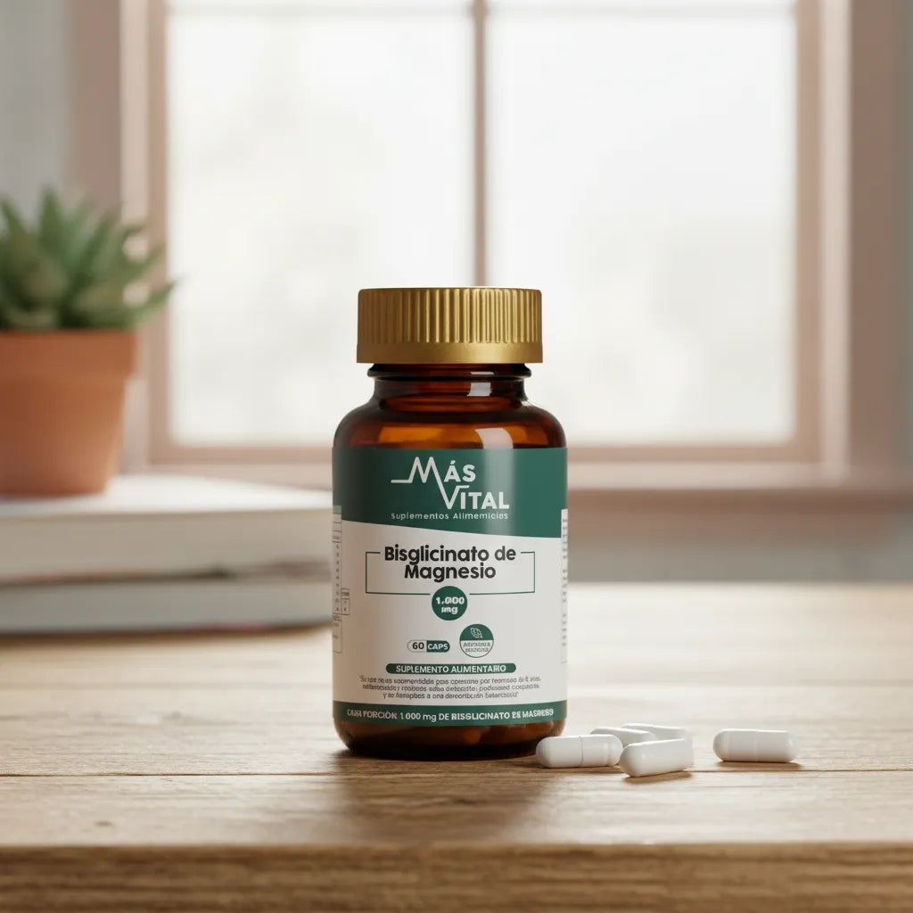 Bisglicinato de Magnesio 1.000 mg | 60 cápsulas