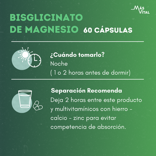 Bisglicinato de Magnesio 1.000 mg & Multivitamínico Premium