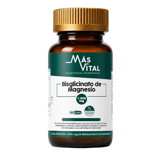 Bisglicinato de Magnesio 1.000 mg | 60 cápsulas